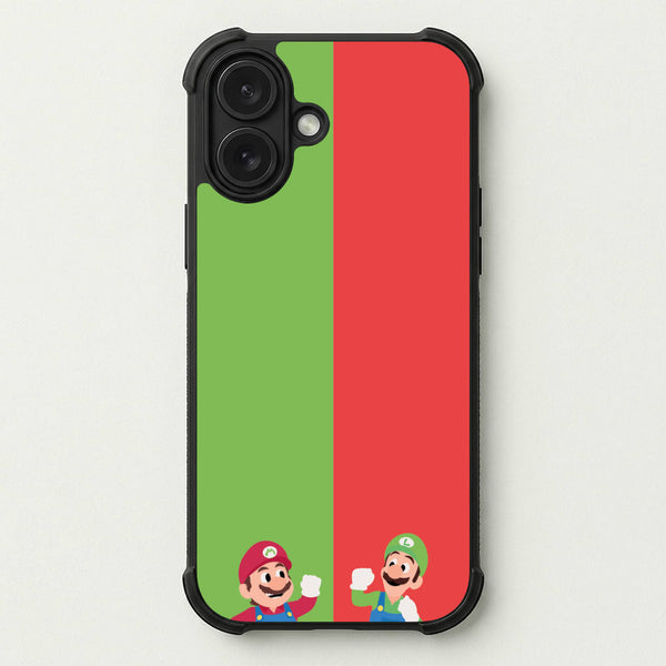 Mario And Luigi Phone Case — Bumper case
