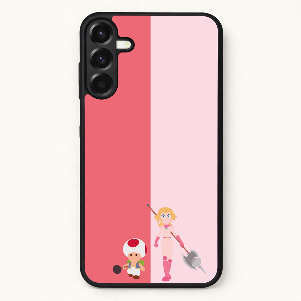 Toad And Peach Phone Case for Galaxy A57