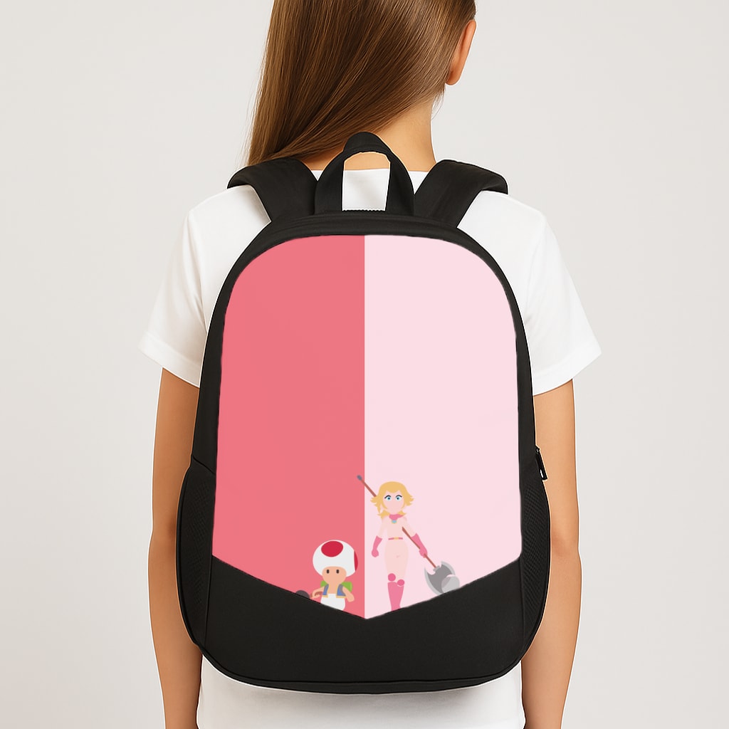 Toad And Peach Backpack