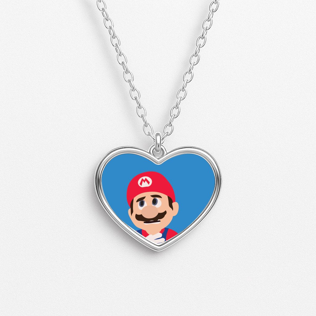 Worried Mario Necklace