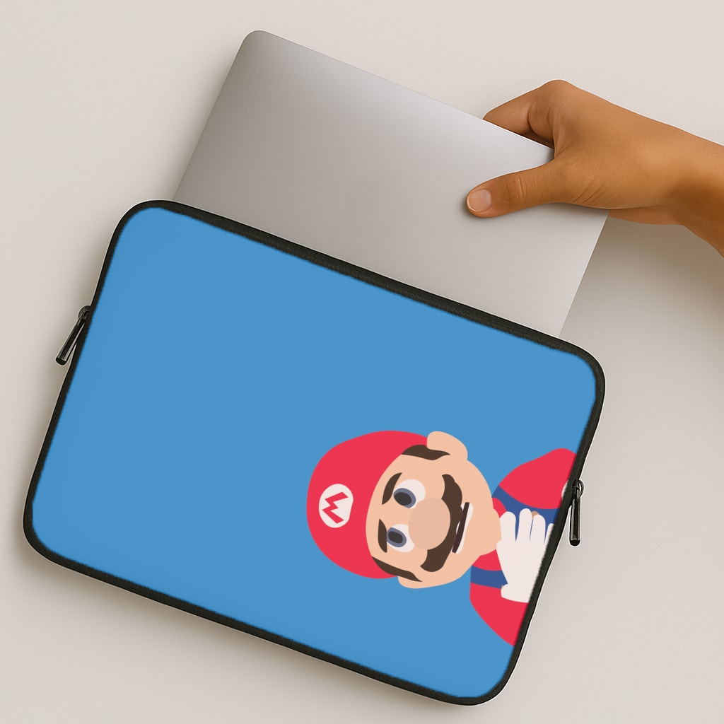 Worried Mario MacBook Case