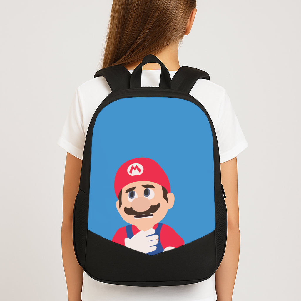 Worried Mario Backpack