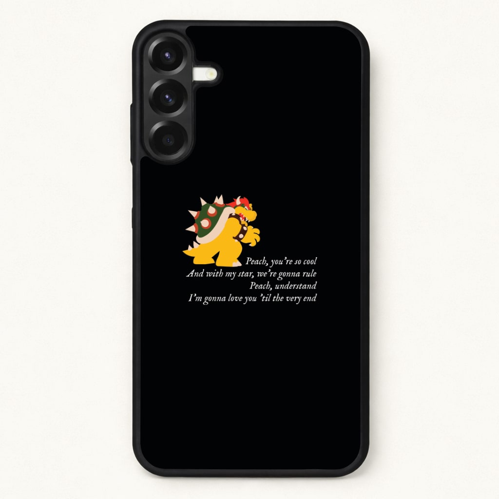 Peach, You're So Cool Phone Case for Galaxy A17