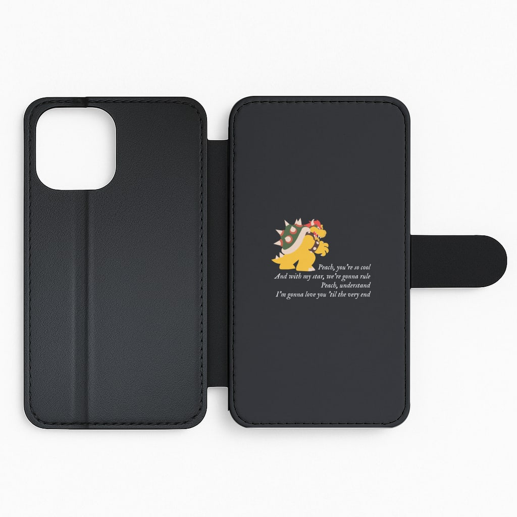 Peach, You're So Cool Flip Phone Case