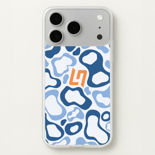 Lando Norris Helment Pattern - Blue Phone Case - iPhone 17 Pro / Standard
