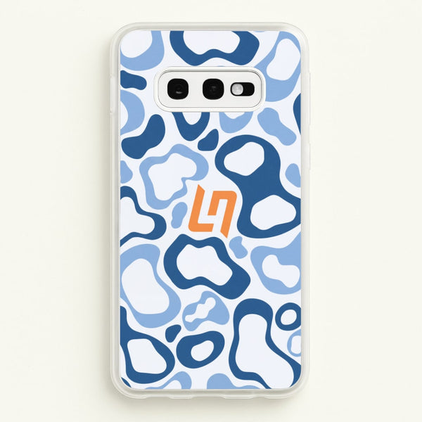 Lando Norris Helment Pattern - Blue Phone Case - Galaxy S10e / Standard