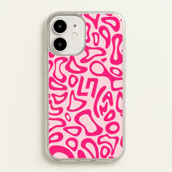 Lando Norris Hemlet Pattern - Pink Phone Case - iPhone 12 / 12 Pro / Standard