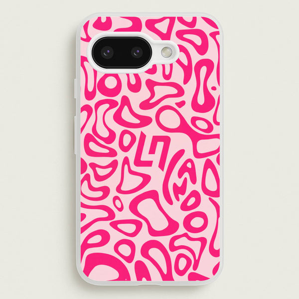 Lando Norris Hemlet Pattern - Pink Phone Case - Google Pixel 9a / Standard