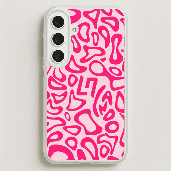 Lando Norris Hemlet Pattern - Pink Phone Case - Galaxy S25FE / Standard