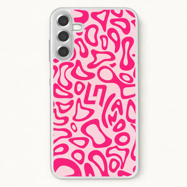 Lando Norris Hemlet Pattern - Pink Phone Case - Galaxy A37 / Standard