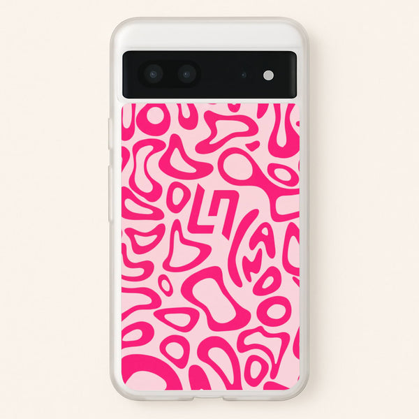 Lando Norris Hemlet Pattern - Pink Phone Case - Google Pixel 7 / Standard