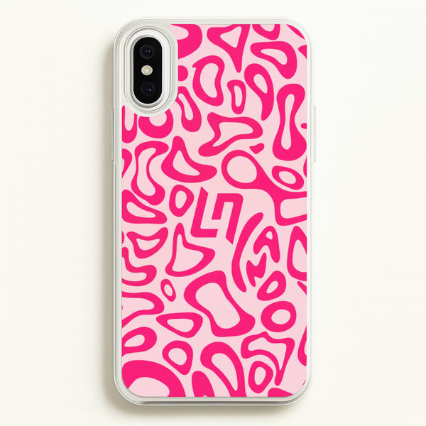 Lando Norris Hemlet Pattern - Pink Phone Case - iPhone XS Max / Standard