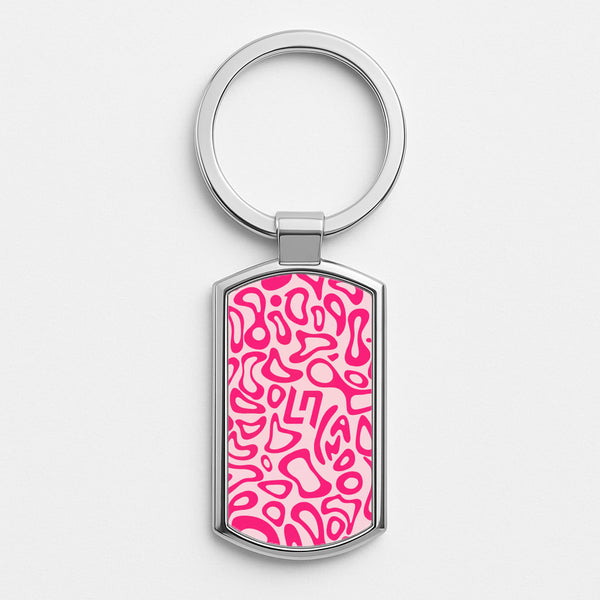 Silver Metal Keyring