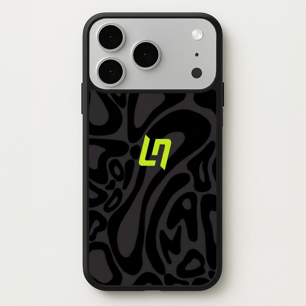 Lando Norris Helmet Pattern - Black Phone Case - iPhone 17 Pro Max / Standard