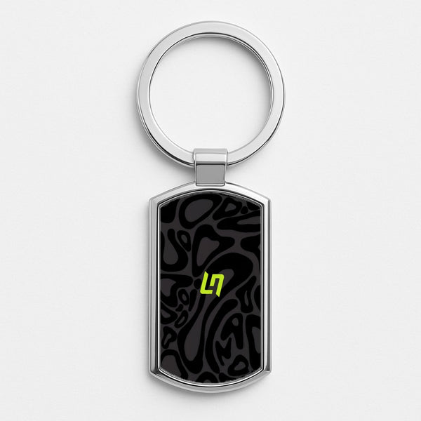 Silver Metal Keyring