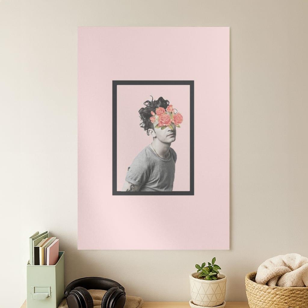 Matt - 1975 Flower Cencored Poster