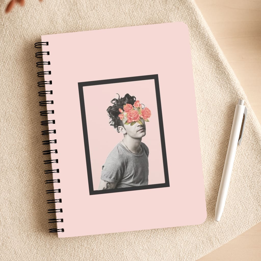Matt - 1975 Flower Cencored Notepad