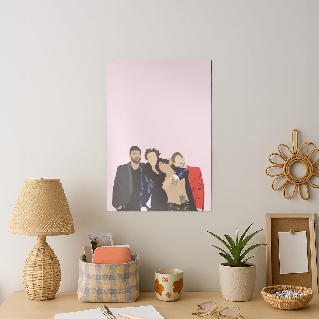 1975 Band Art Print