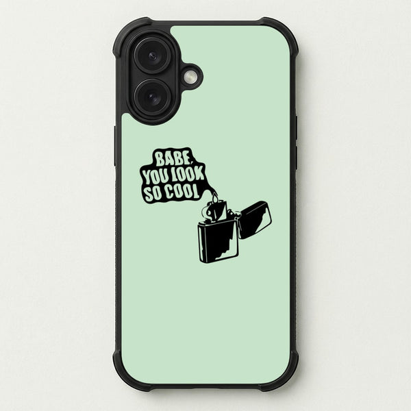 Babe, You Look So Cool - 1975 Phone Case — Bumper case