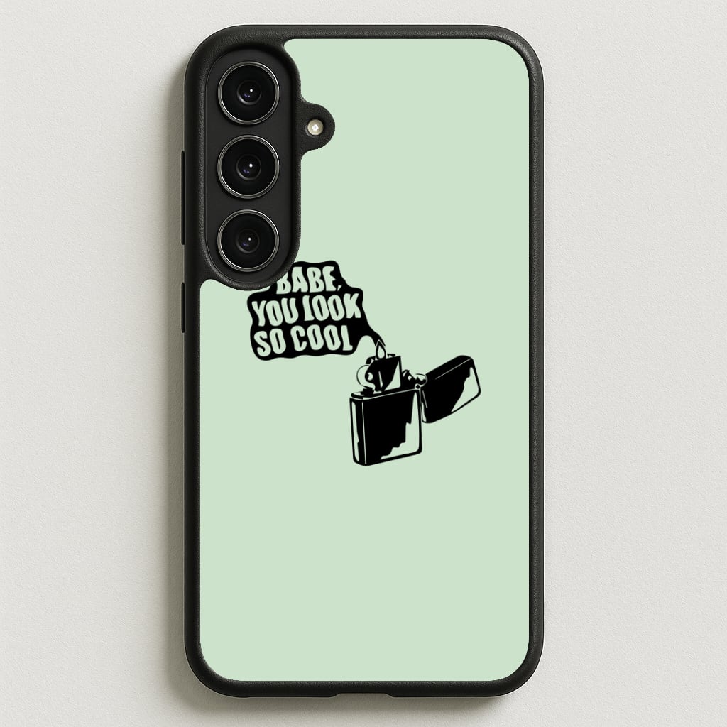 Babe, You Look So Cool - 1975 Phone Case for Galaxy S25FE