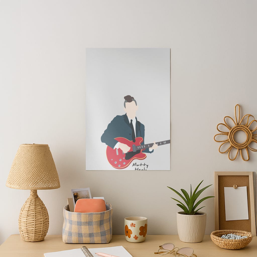 Matt Healy - The 1975 Art Print