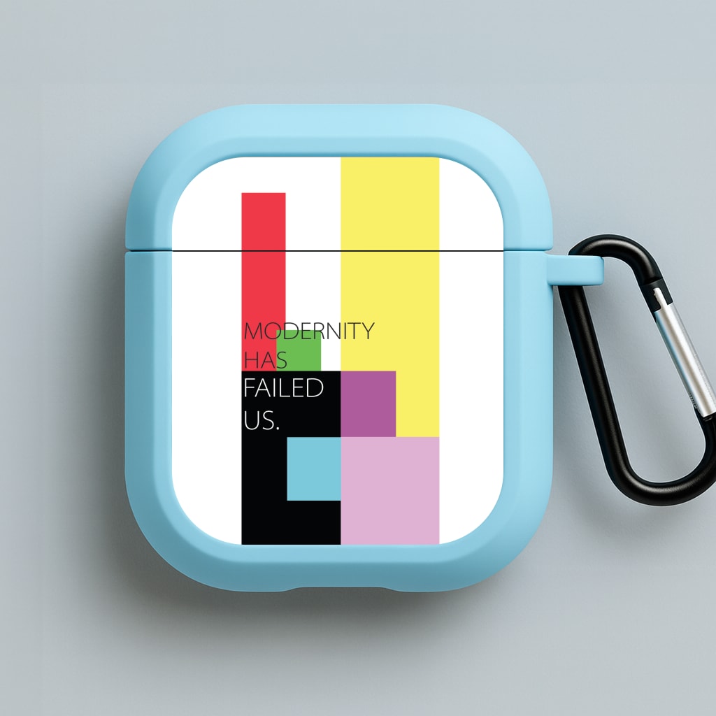 Modernity Has Failed Us - The 1975 Blue AirPods Case