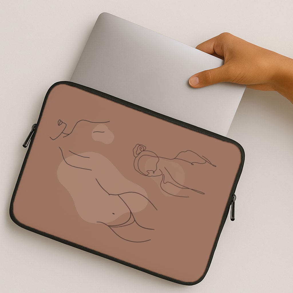 Silouhette nude MacBook Case