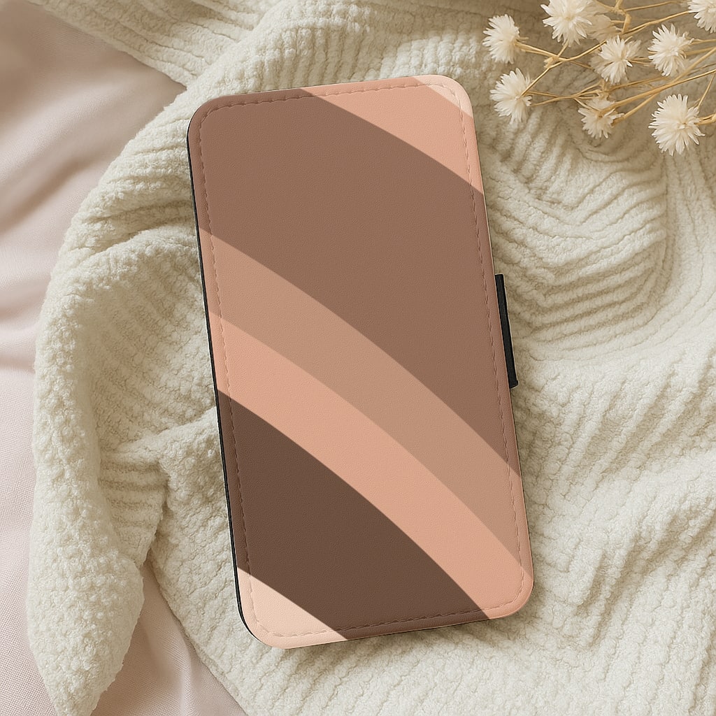 Nude Rainbow Wallet Phone Case