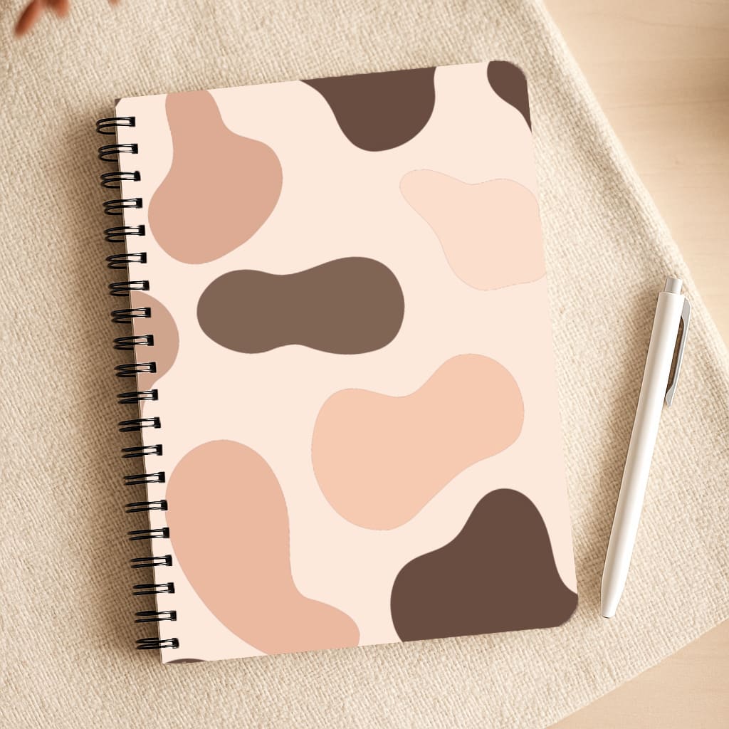 Cowprint Nude Notepad