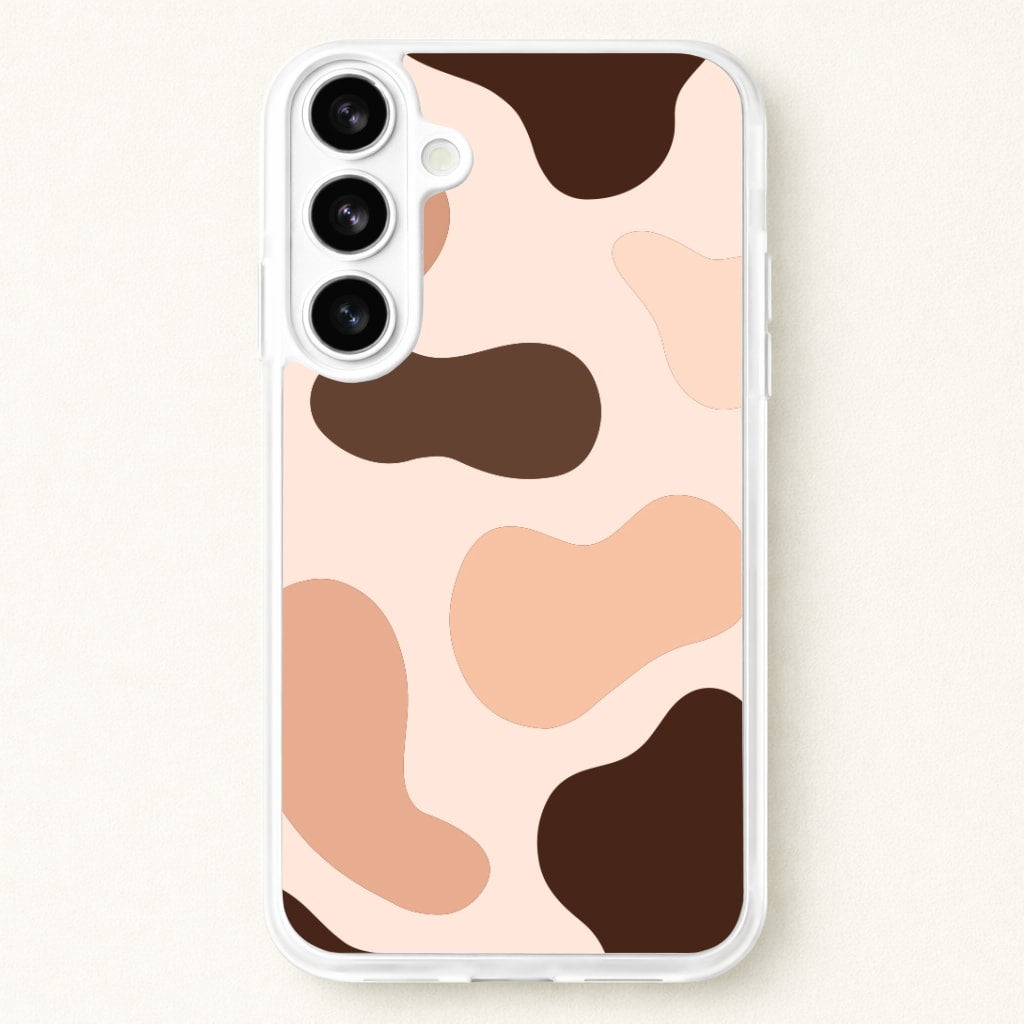 Cowprint Nude Phone Case for Galaxy S26 Plus