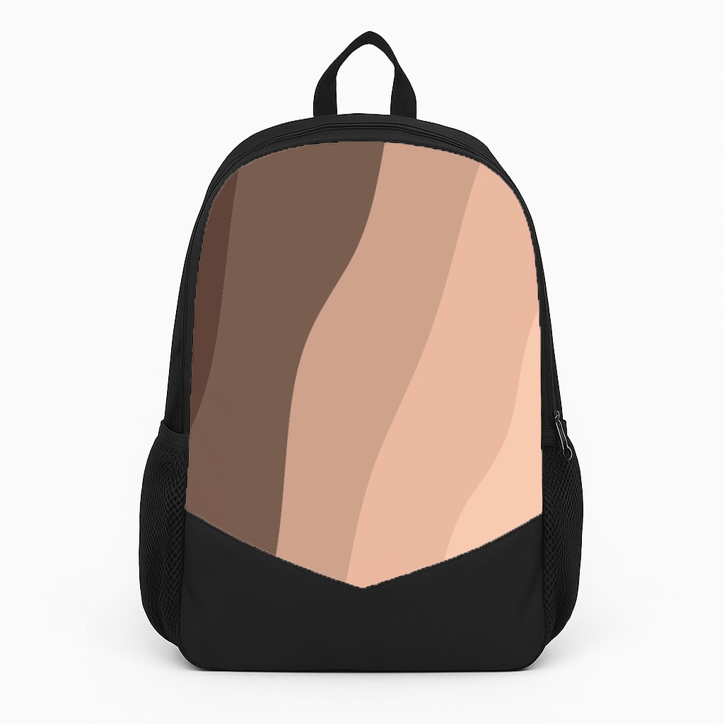 multi abstract nude Large Backpack