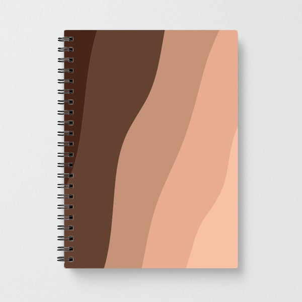 multi abstract nude Notebook