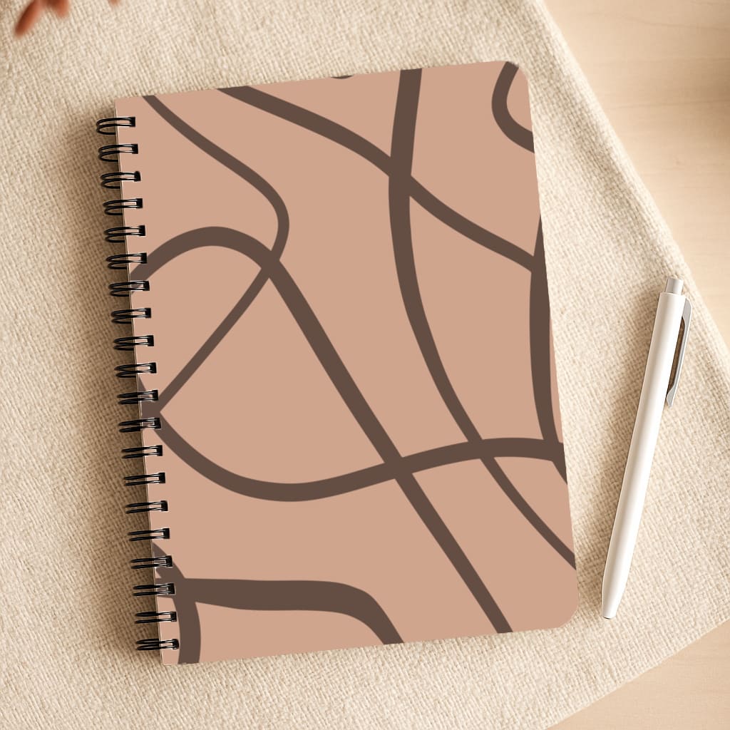 Lined Abstract Nude Notepad