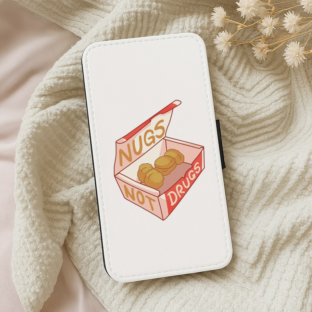 Nugs not Drugs Tumblr Style Wallet Phone Case