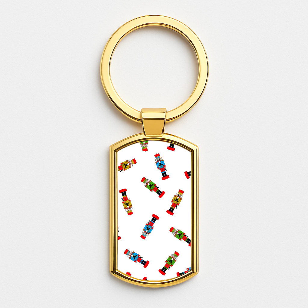 The Nutcracker Gold Keyring