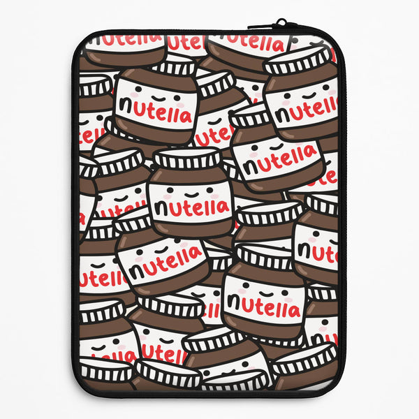 Cute Nutella Pattern Universal Laptop Sleeve