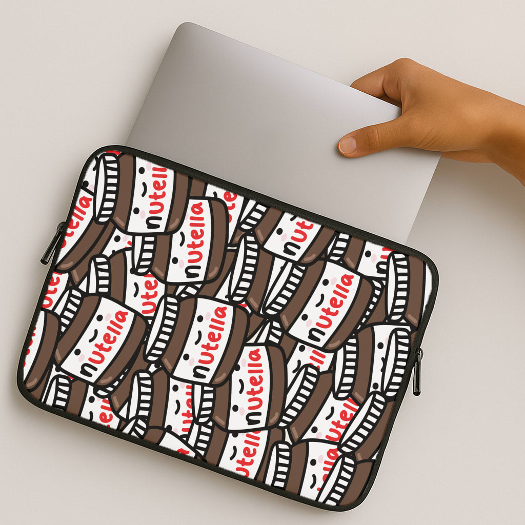 Cute Nutella Pattern MacBook Case
