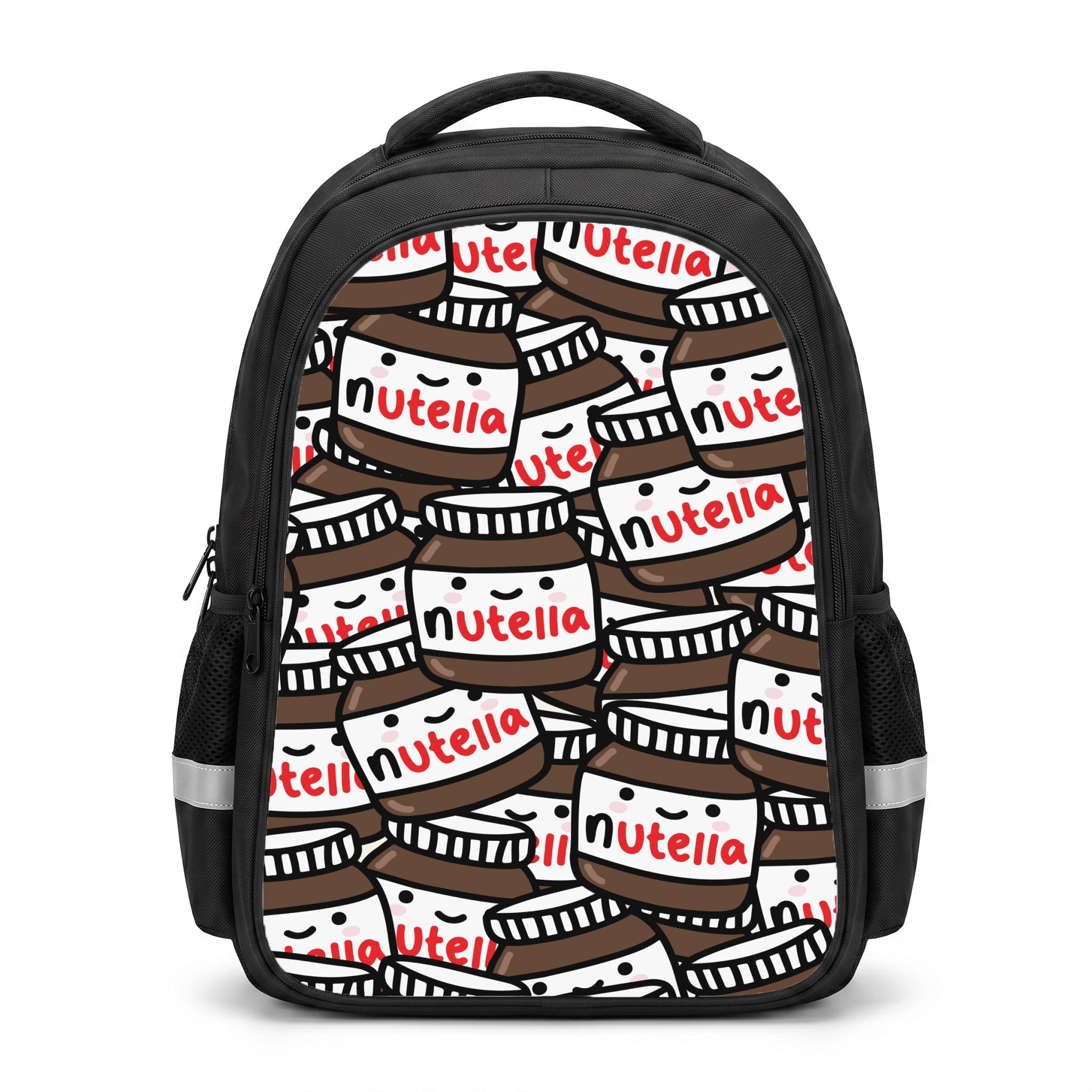 Cute Nutella Pattern Backpack
