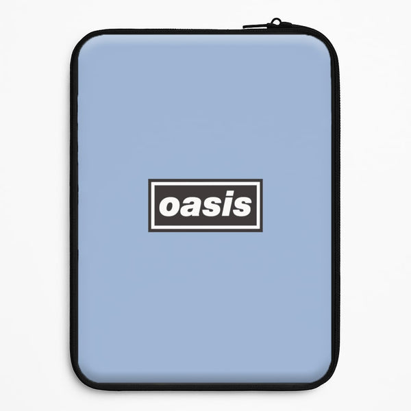 Band Name Blue Universal Laptop Sleeve