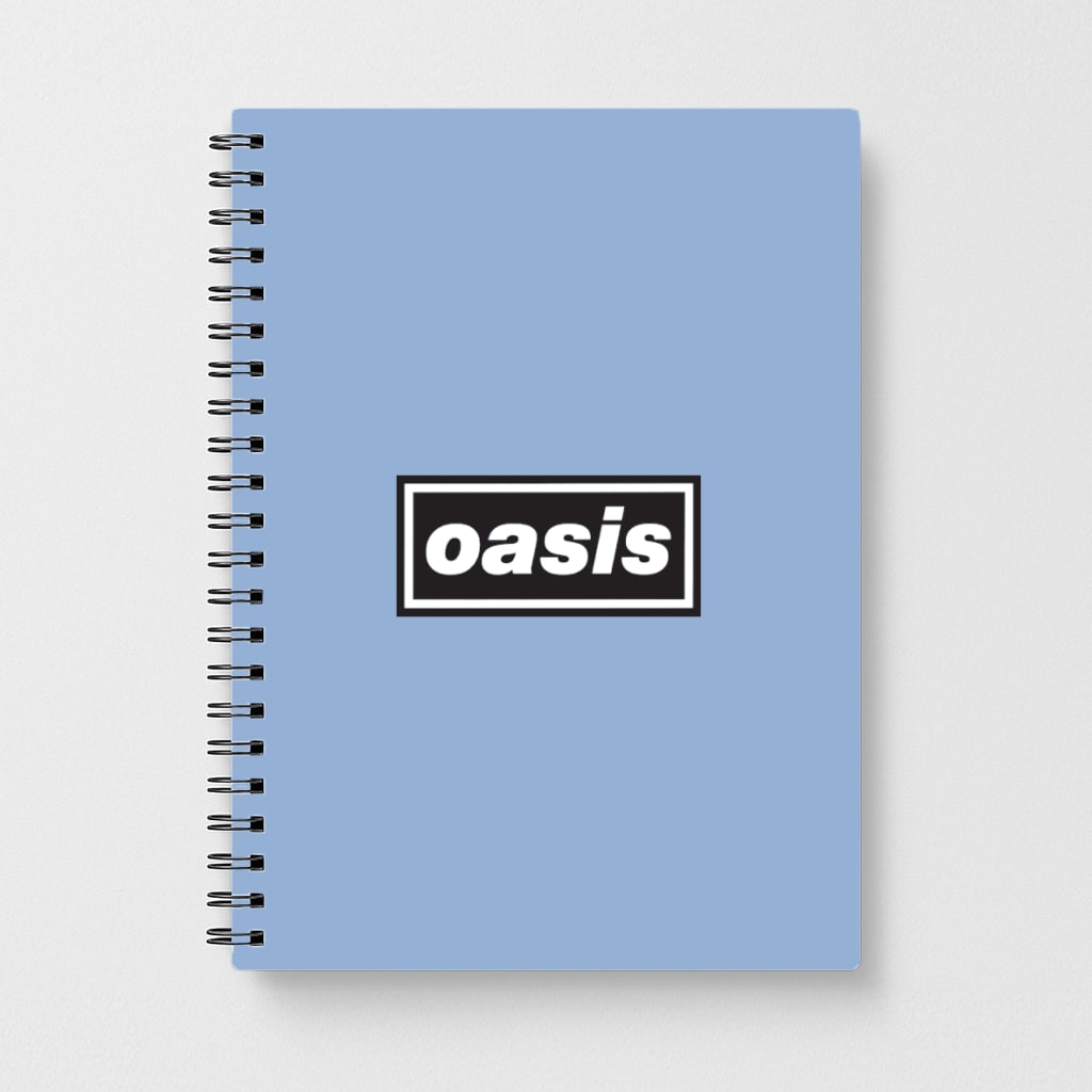 Band Name Blue Notebook