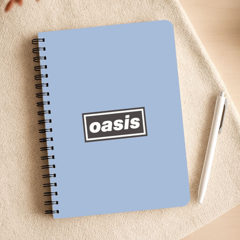 Band Name Blue Notepad