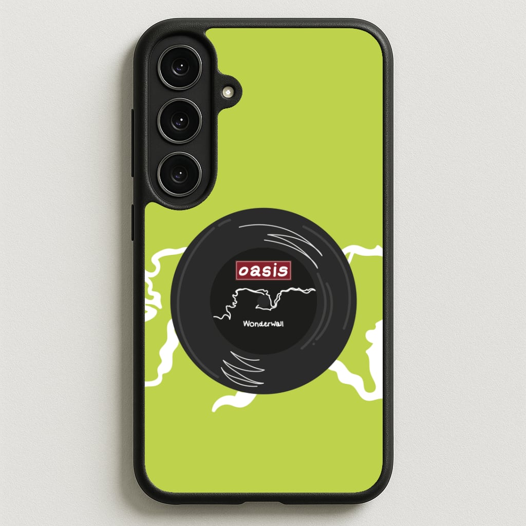 Wonderwall Record Phone Case for Galaxy S25FE