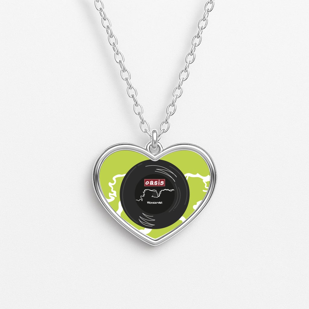 Wonderwall Record Necklace