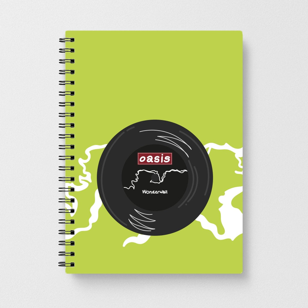 Wonderwall Record Notebook