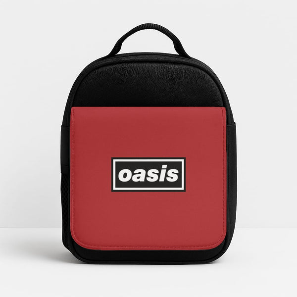 Band Name Red Insulated Lunchbox