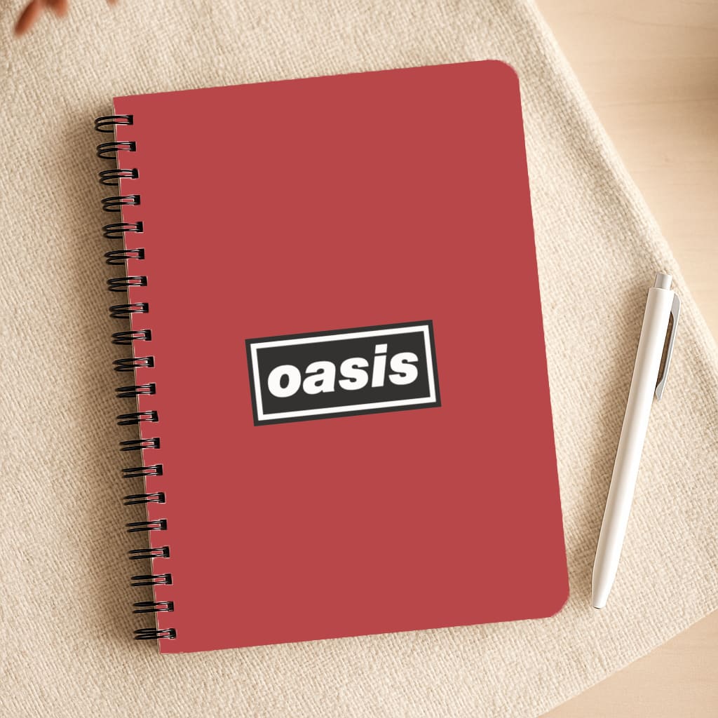 Band Name Red Notepad
