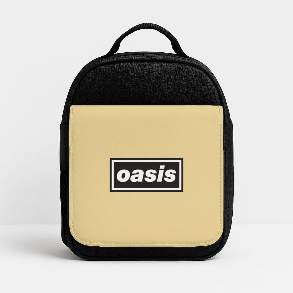 Band Name Yellow Insulated Lunchbox