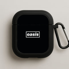 Band Name Black AirPods Case