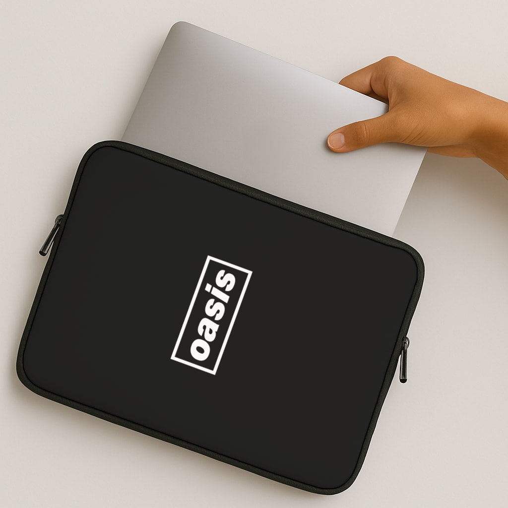 Band Name Black MacBook Case