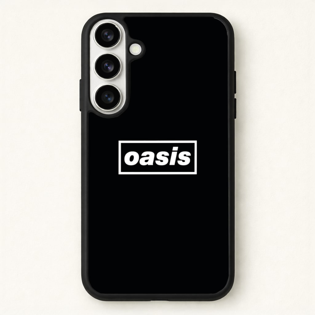 Band Name Black Phone Case for Galaxy S26 Plus